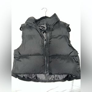 Black Puffer Vest